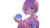 Fantasy Kimono Girl Vinyl Car Decal Sticker – Waterproof & UV-Resistant 8"