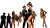 Dancing In Shiny Suits Vinyl Car Decal Sticker – Waterproof & UV-Resistant 8"
