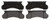 Vintage 1976-1991 Ford Brake Pad | Quiet Operation, Superior Stopping Power