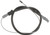 Raybestos Brakes Parking Brake Cable | Fits Various Models 1998-2011 | OE Replacement, Superior Corrosion Resistance, Easy Install