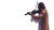 Violin Performer Vinyl Car Decal Sticker – Waterproof & UV-Resistant 8"