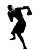 Dynamic Boxer Silhouette Vinyl Car Decal Sticker – Waterproof & UV-Resistant 8"