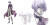 Evil Corporate Manager Vinyl Car Decal Sticker – Waterproof & UV-Resistant 8"