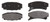 Silent, Stopping Power Brake Pads | 1986-1992 Fits: Oldsmobile Toronado, Buick Riviera, Cadillac Allante | Raybestos Element3