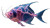 Neon Fish Vinyl Car Decal Sticker – Waterproof & UV-Resistant 8"