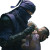 Ninja Feeding Baby Vinyl Car Decal Sticker – Waterproof & UV-Resistant 8"