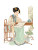 Qing Dynasty Noblewoman Vinyl Car Decal Sticker – Waterproof & UV-Resistant 8"
