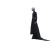 Masked Bishop Figure Vinyl Car Decal Sticker – Waterproof & UV-Resistant 8"