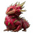Dragonfruitdragon Vinyl Car Decal Sticker – Waterproof & UV-Resistant 8"