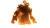 Fiery Elemental Titan Vinyl Car Decal Sticker – Waterproof & UV-Resistant 8"