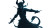 Mystical Tiefling Warrior Vinyl Car Decal Sticker – Waterproof & UV-Resistant 8"