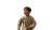 Joyful Chinese Boy Vinyl Car Decal Sticker – Waterproof & UV-Resistant 8"