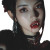 Asian Vampire Baddie Vinyl Car Decal Sticker – Waterproof & UV-Resistant 8"