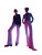 Stylish Model Men Vinyl Car Decal Sticker – Waterproof & UV-Resistant 8"