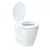 Albin Marine Series Toilet | White Wooden Seat | Electric Flush | 12V Macerator Pump | One Touch Control