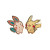 Cute Pokemon Pins Vinyl Car Decal Sticker – Waterproof & UV-Resistant 8"