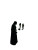Dark Vador Shadow Vinyl Car Decal Sticker – Waterproof & UV-Resistant 8"