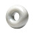 Ivory White Bead Vinyl Car Decal Sticker – Waterproof & UV-Resistant 8"