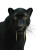 Prehistorical Melanistic Tiger Vinyl Car Decal Sticker – Waterproof & UV-Resistant 8"