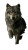 Mystical Wolf Guardian Vinyl Car Decal Sticker – Waterproof & UV-Resistant 8"