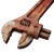 Rusty Wrench Vinyl Car Decal Sticker – Waterproof & UV-Resistant 8"