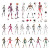 Power Ranger Design Vinyl Car Decal Sticker – Waterproof & UV-Resistant 8"