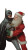 Batman Vs Santa Vinyl Car Decal Sticker – Waterproof & UV-Resistant 8"