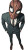 Suave Spider-Man Businessman Vinyl Car Decal Sticker – Waterproof & UV-Resistant 8"