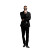 Secret Service Agent V2 Vinyl Car Decal Sticker – Waterproof & UV-Resistant 8"