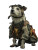 Military Terrier Dog Vinyl Car Decal Sticker – Waterproof & UV-Resistant 8"