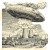 Surreal Flying Saucer Vinyl Car Decal Sticker – Waterproof & UV-Resistant 8"