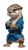 Cool Judo Otter Vinyl Car Decal Sticker – Waterproof & UV-Resistant 8"