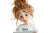 Disney-Style Cartoon Girl Vinyl Car Decal Sticker – Waterproof & UV-Resistant 8"
