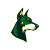 Vintage Doberman Logo Vinyl Car Decal Sticker – Waterproof & UV-Resistant 8"