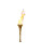 Golden Olympic Torch Vinyl Car Decal Sticker – Waterproof & UV-Resistant 8"