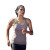 Female Runner Sprinting Vinyl Car Decal Sticker – Waterproof & UV-Resistant 8"