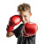 Young Boxer Smiling Vinyl Car Decal Sticker – Waterproof & UV-Resistant 8"