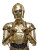 C3Po Double Gunsign Vinyl Car Decal Sticker – Waterproof & UV-Resistant 8"