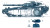 Hovering Battle Tank Vinyl Car Decal Sticker – Waterproof & UV-Resistant 8"