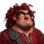 Red Haired Man Vinyl Car Decal Sticker – Waterproof & UV-Resistant 8"