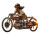 Steampunk Racer Vinyl Car Decal Sticker – Waterproof & UV-Resistant 8"