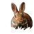 Easter Bunny Eggs V2 Vinyl Car Decal Sticker – Waterproof & UV-Resistant 8"