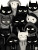 Angry Hoodie Cats V2 Vinyl Car Decal Sticker – Waterproof & UV-Resistant 8"