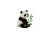 Cottagecore Panda Embroidery Vinyl Car Decal Sticker – Waterproof & UV-Resistant 8"