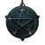 Fractured Pentacle Amulet Vinyl Car Decal Sticker – Waterproof & UV-Resistant 8"