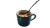 Stirring Coffee Close-Up Vinyl Car Decal Sticker – Waterproof & UV-Resistant 8"