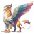 Majestic Griffin Pokémon Vinyl Car Decal Sticker – Waterproof & UV-Resistant 8"
