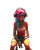 Cyberpunk Woman V5 Vinyl Car Decal Sticker – Waterproof & UV-Resistant 8"