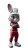 Disney-Style Rabbit Athlete Vinyl Car Decal Sticker – Waterproof & UV-Resistant 8"