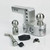Heavy Duty Adjustable Trailer Hitch | 8000 lb GTW | Fits 2" Receiver | Tongue Weight Scale | Rustproof Aluminum Design